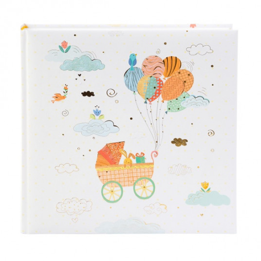  Albumas GOLDBUCH 24463 Heavenly 25x25/60psl | kampučiai/lipdukai | knyginio rišimo | balti lapai 
