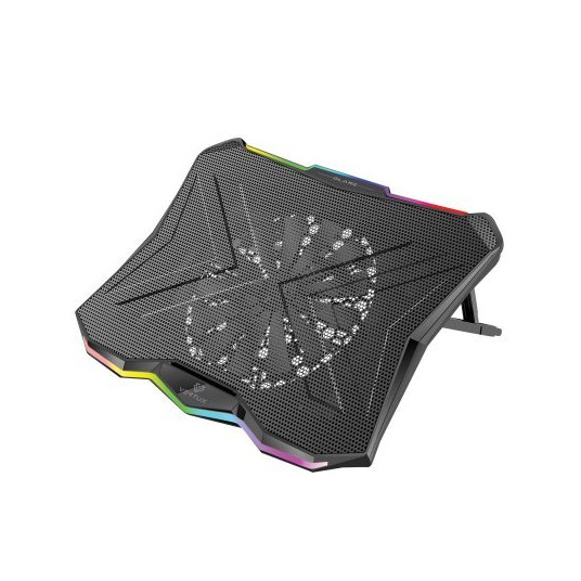 Vertux Glare Notebook Cooled Gaming Stand 2x USB LED