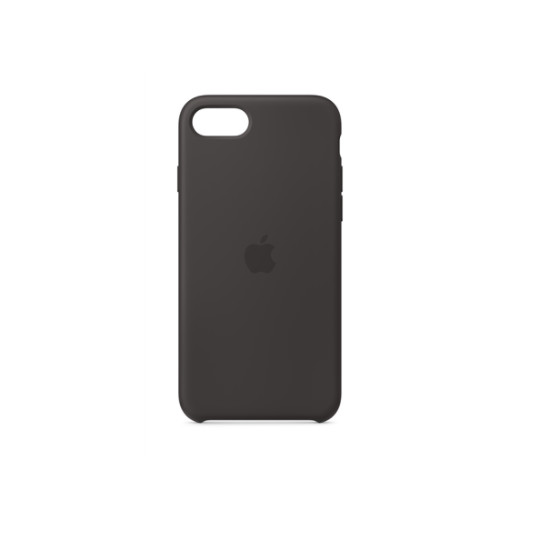 Dėklas Apple iPhone SE Silicone Case (fits iPhone 7, 8) - Black MN6E3ZM/A