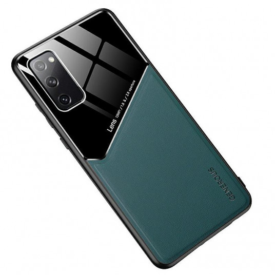 Mocco Lens Leather Back Case for Apple Iphone 11 Pro Green