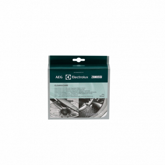 Clean&Care – skalbimo mašinos ir indaplovės priežiūra trys viename 12vnt. M2GCP120