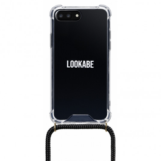  Lookabe Necklace iPhone 7/8+ gold black loo002 