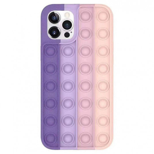  Mocco Bubble Antistress Case for Apple iPhone 12 Pro Max Violet 