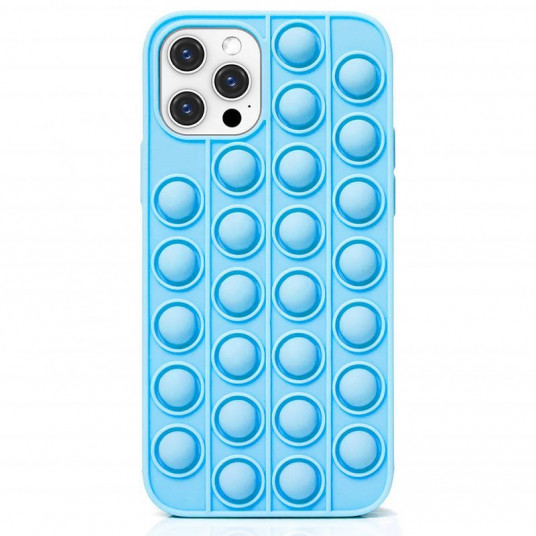  Mocco Bubble Antistress Case for Apple iPhone 12 Pro Max Blue 