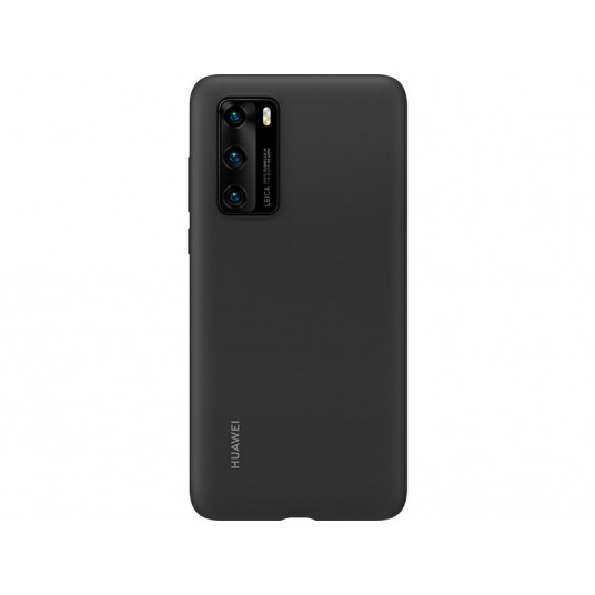  Dėklas Huawei Silicone Huawei P40 Black 