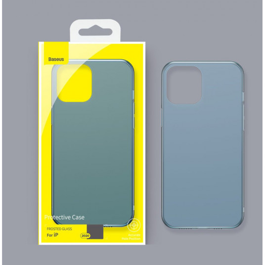  Dėklas Baseus iPhone 12 Pro Max 6.7''mat. mėlynas 
