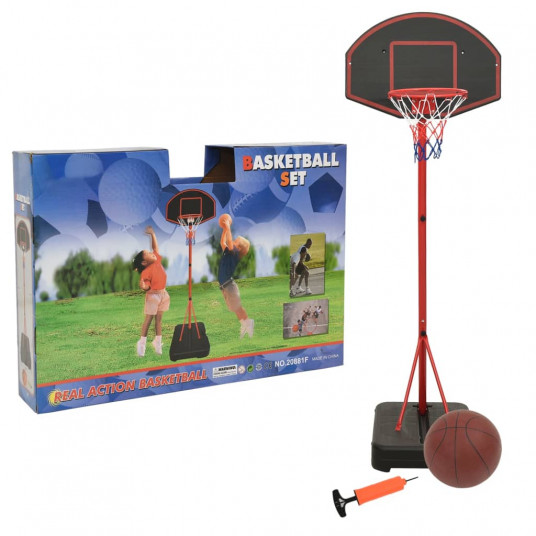  Vaikiškas krepšinio rinkinys, 190cm, reguliuojamas 