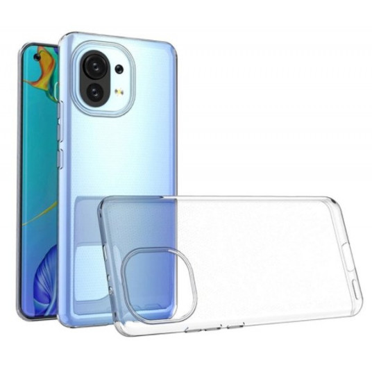 Mocco Ultra Back Case 0.3 mm Silicone Case for Xiaomi Mi 11 5G Transparent