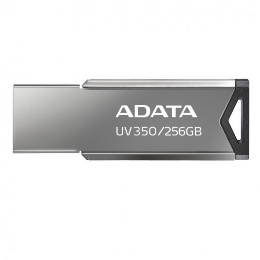  ADATA AUV350 Black 256GB USB Flash Drive, Silver 