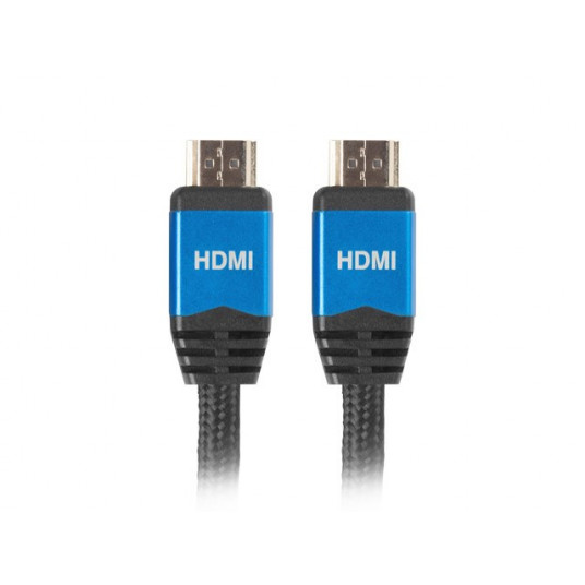  Cable Lanberg Premium CA-HDMI-20CU-0010-BL (HDMI M - HDMI M; 1m; black color) 