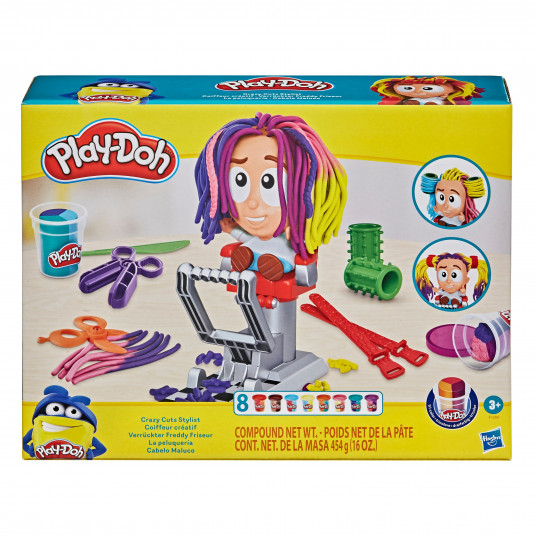 PLAY-DOH Rinkinys „Pašėlusios šukuosenos“