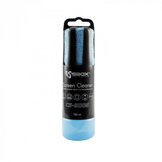  Sbox CS-5005B Screen Cleaner 150ml  blue 