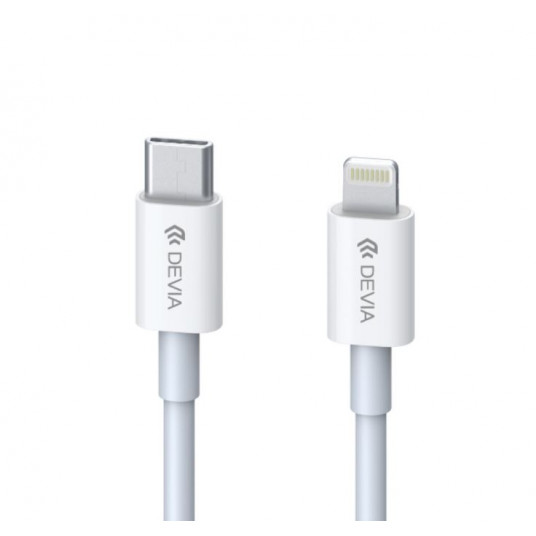  Devia Smart Series PD Cable for Tyep-C to Lightning (MFI) 18W white 