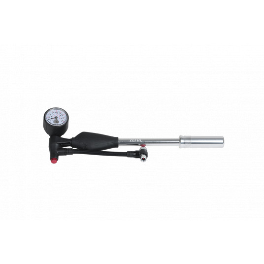  ZEFAL Z SHOCK PUMP rankinė dvir. pompa, sidabrinė/juoda 