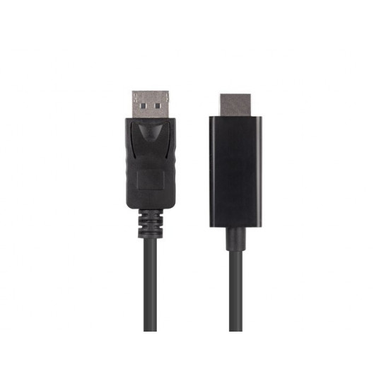  Lanberg CA-DPHD-11CC-0010-BK kabelių lizdinio / kištukinio jungčių tipo keitiklis DisplayPort HDMI Juoda 