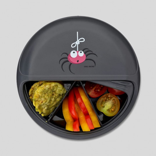 Užkandžių dėžutė Carl Oscar SnackDISC, pilka