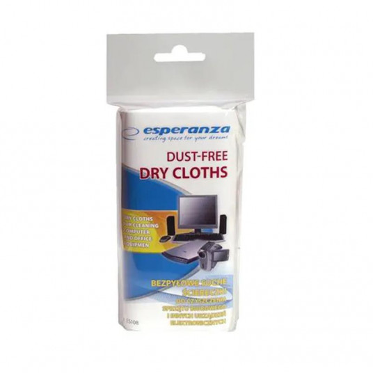  Esperanza Dust-Free Dry Cloths 24Pcs. 