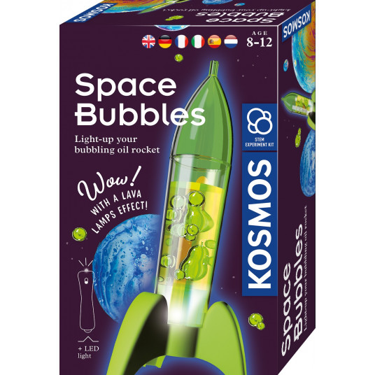  Lavinamasis rinkinys SPACE BUBBLES 8-12 