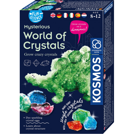 Smagus mokslas WORLD OF CRYSTALS 8-12