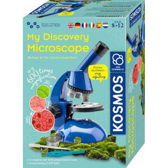  Mokomasis rinkinys MY DISCOVERY MICROSCOPE  8-12 