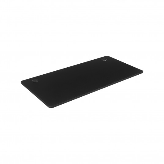 Rašomojo stalo stalviršis 120x60cm juodas