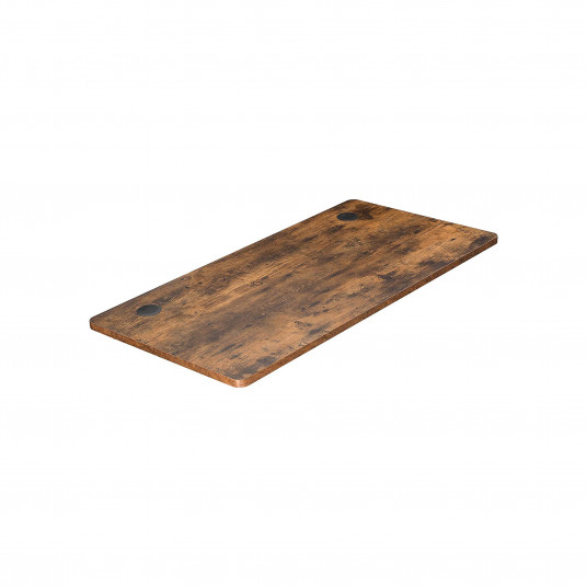 Rašomojo stalo stalviršis 120x60cm vintažinis rudas