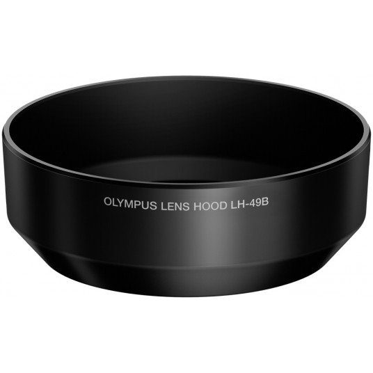  Olympus LH-49B Lens Hood for M2518 black 