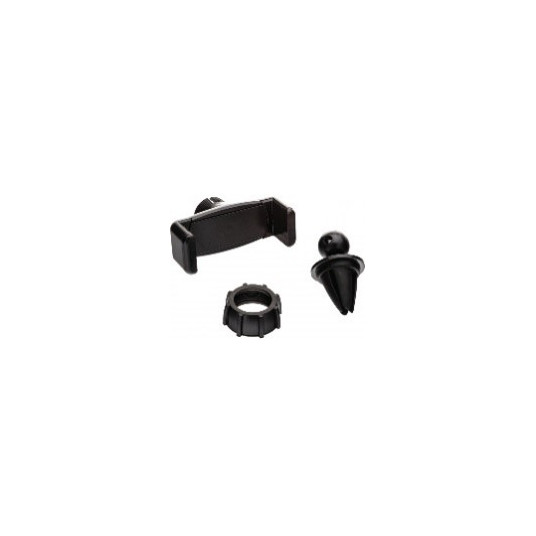  Automobilinis telefono laikiklis į groteles MOB:A juodas 